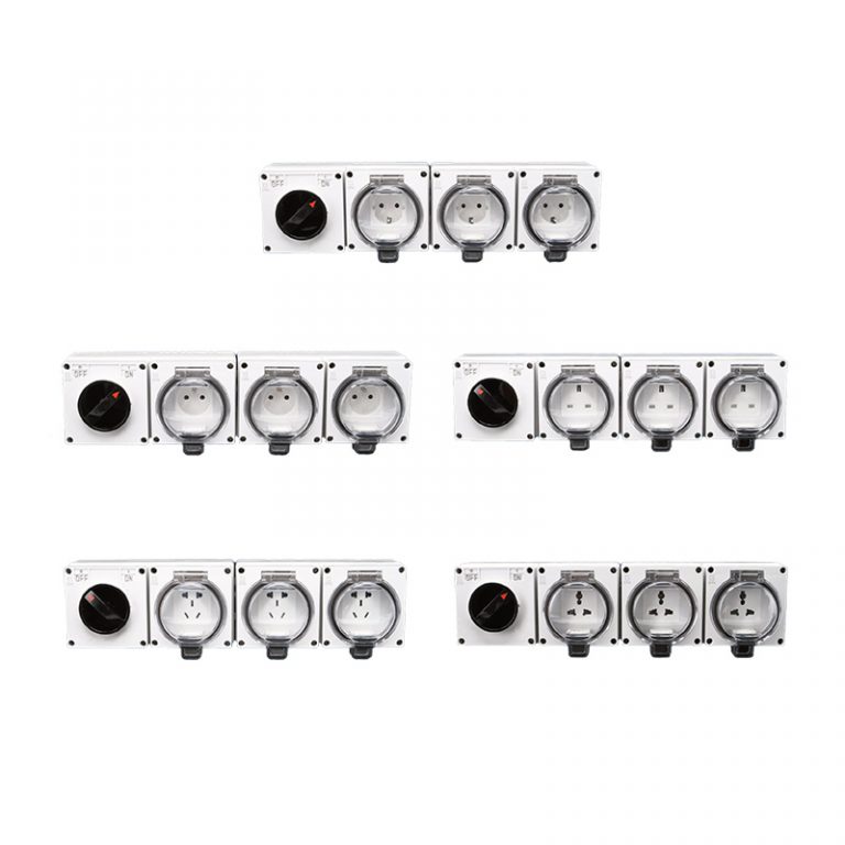 4 Gang Multi Ways Power Strip Power Outlet Switches