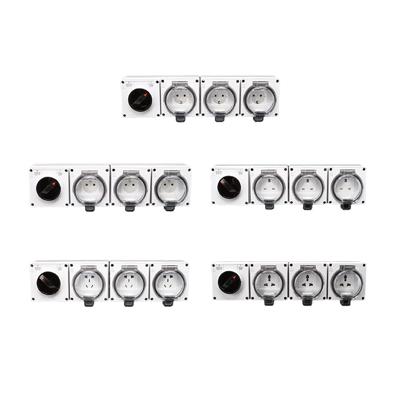 4 Gang Multi Ways Power Strip Power Outlet Switches
