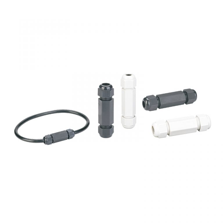 Double Head Electrical Waterproof Plastic Cable Gland
