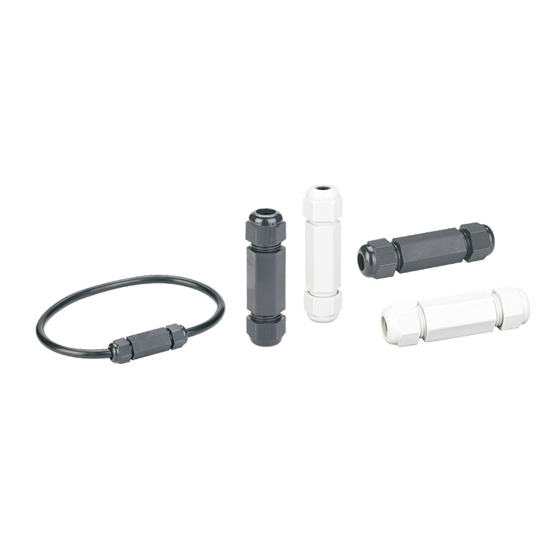 Double Head Electrical Waterproof Plastic Cable Gland