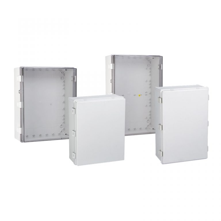 Electrical IP66 Polyester PC Hinged Waterproof Box