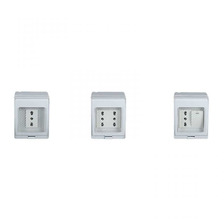 Italy Chile Type 16A 250VAC Wall Waterproof Socket