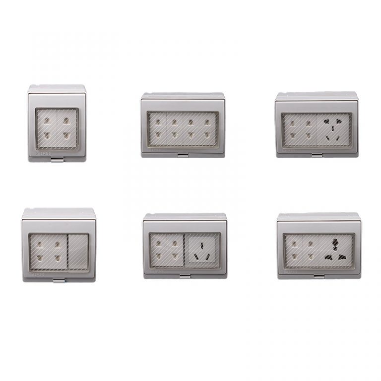 National Standard 10A 250VAC Plug-in Waterproof Socket