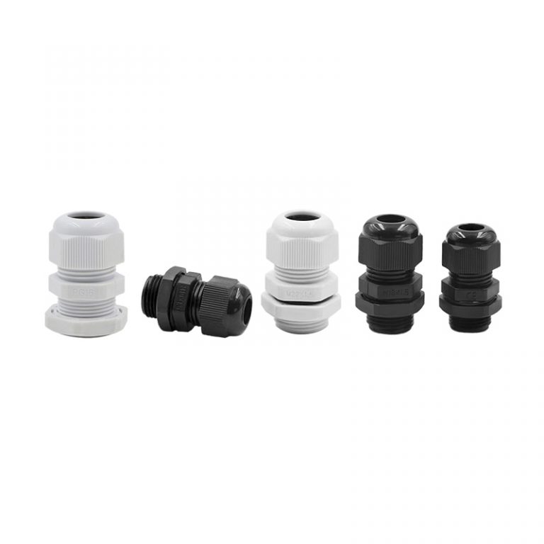 PGL Long Type PA66 Plastic white black Cable Glands