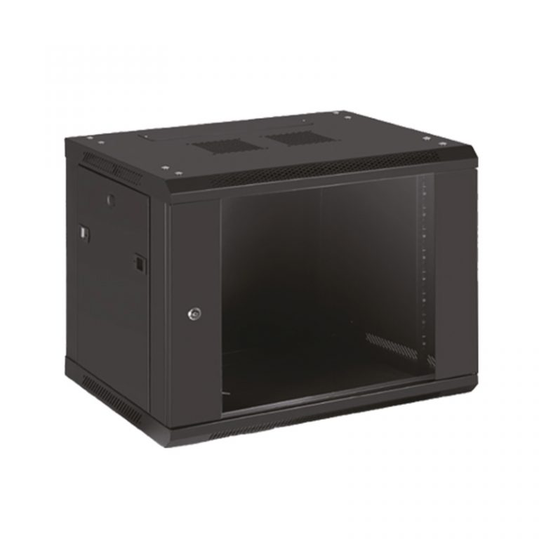 SP-602 Indoor Black Network Rack Telecom IT Cabinet