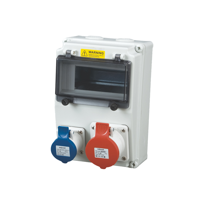 Three Phase Socket Outlet Power Electrical Project Box