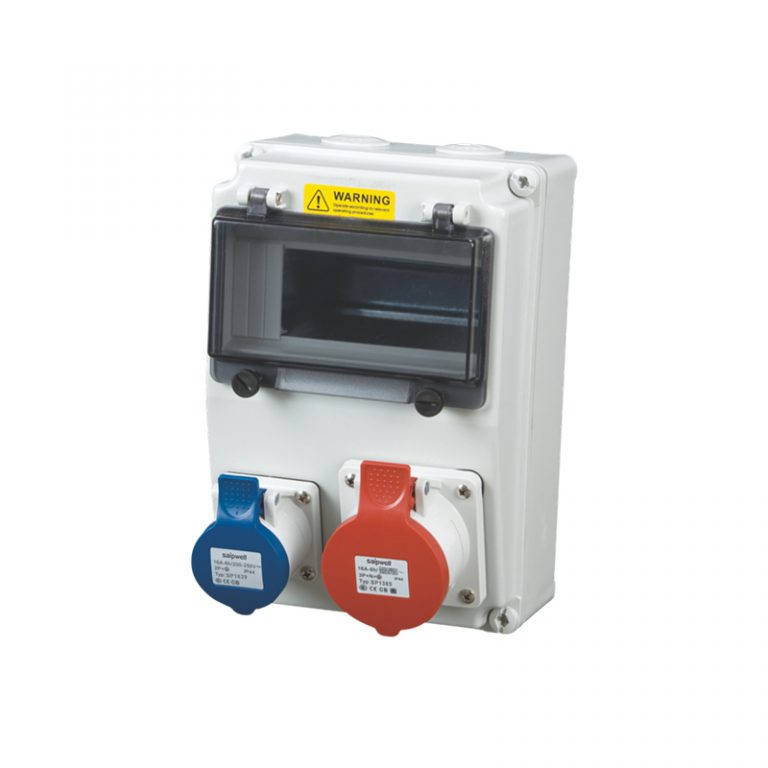 Three Phase Socket Outlet Power Electrical Project Box
