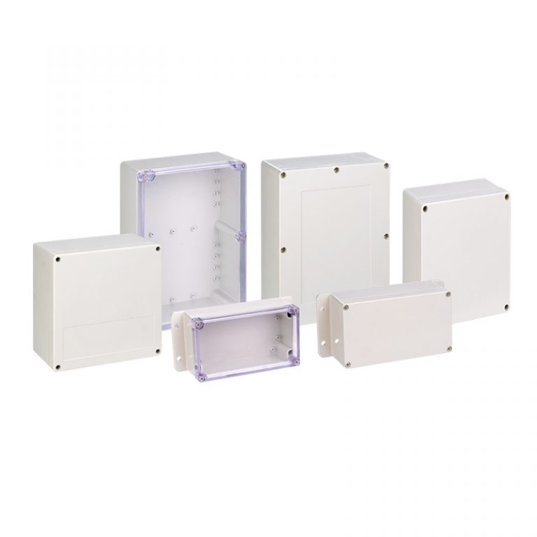 Waterproof Plastic Box With Hinged Lid