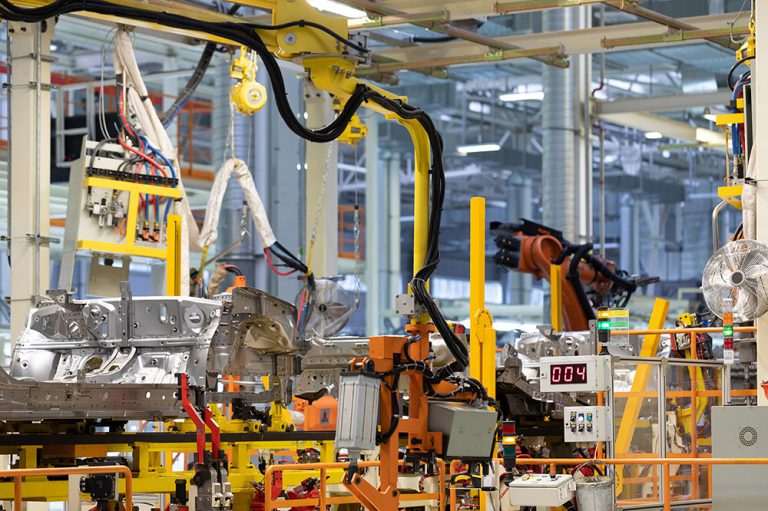BYD production lines