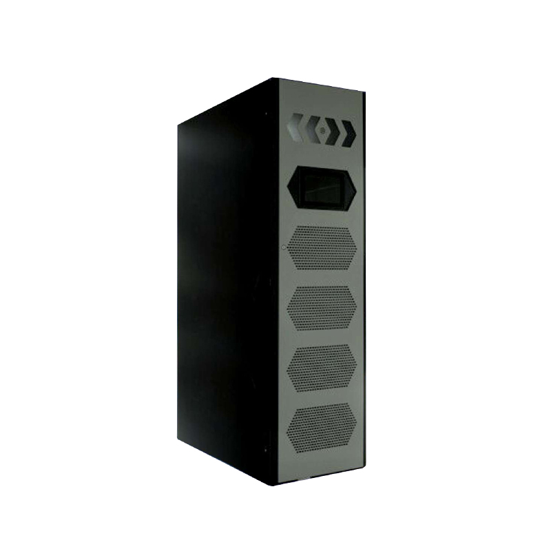 Industrial UPS Cabinet with LCD Display & Hexagonal Vents