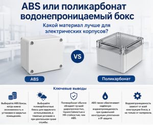ABS vs Polycarbonate Waterproof Box ey