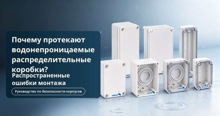 Почему водонепроницаемые распределительные коробки протекают