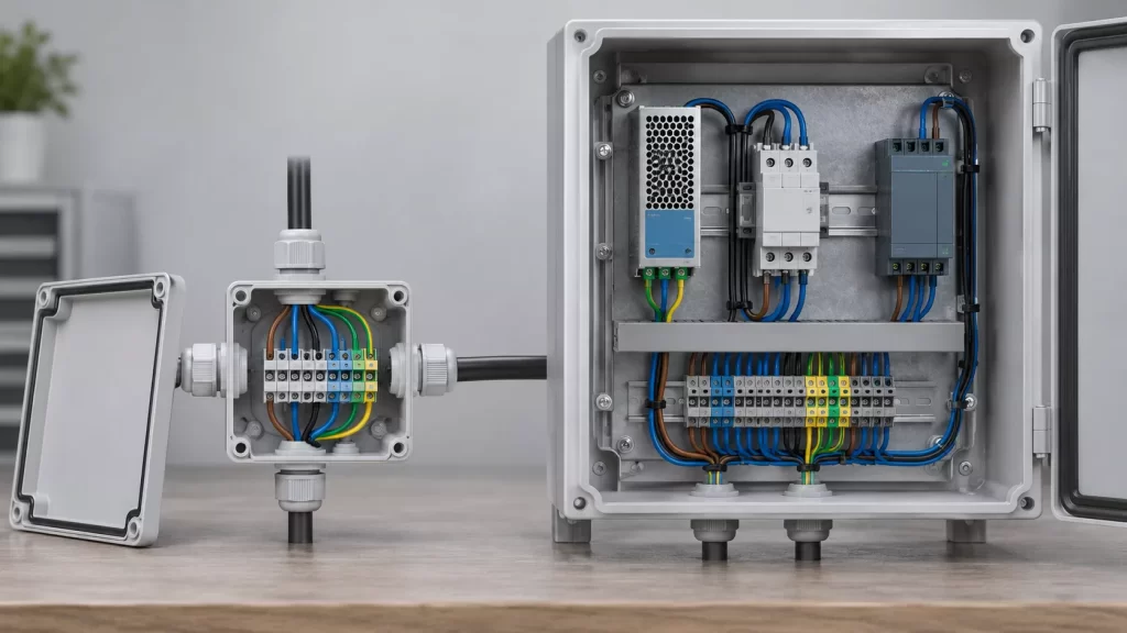 Electrical Enclosure vs Junction Box